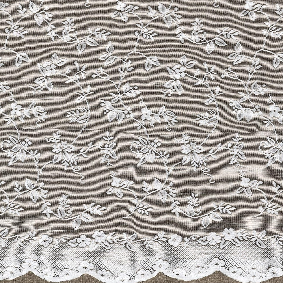 Custom Branches Jacquard Floral Lace Sheer Curtains / Drapes | MIFU Decor
