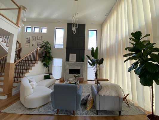 Custom Drapery & Sheer Layers in Bedford – Cairnstone Lane Project (Part 1)
