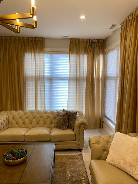 Custom Sheer Curtains & Shades in Bedford – Cairnstone Lane Project (Part 2)