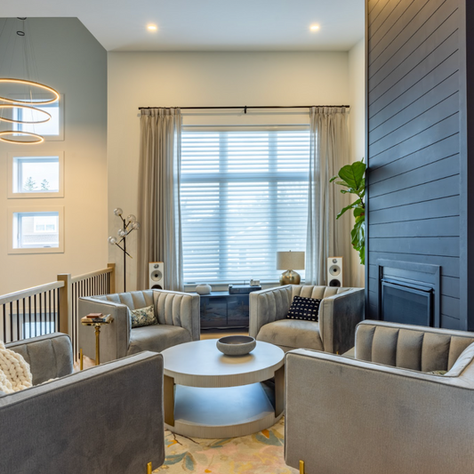 Custom Blinds & Drapery Installation in Bedford – Olive Avenue Residential Project