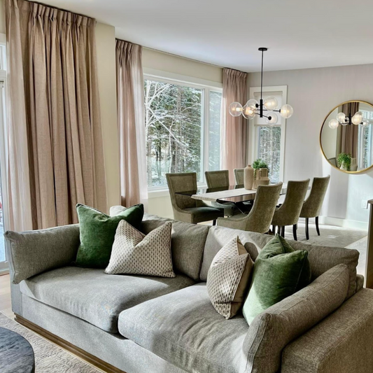Custom Shades, Drapery & Wallpaper in Bedford – Puncheon Way Residential Project