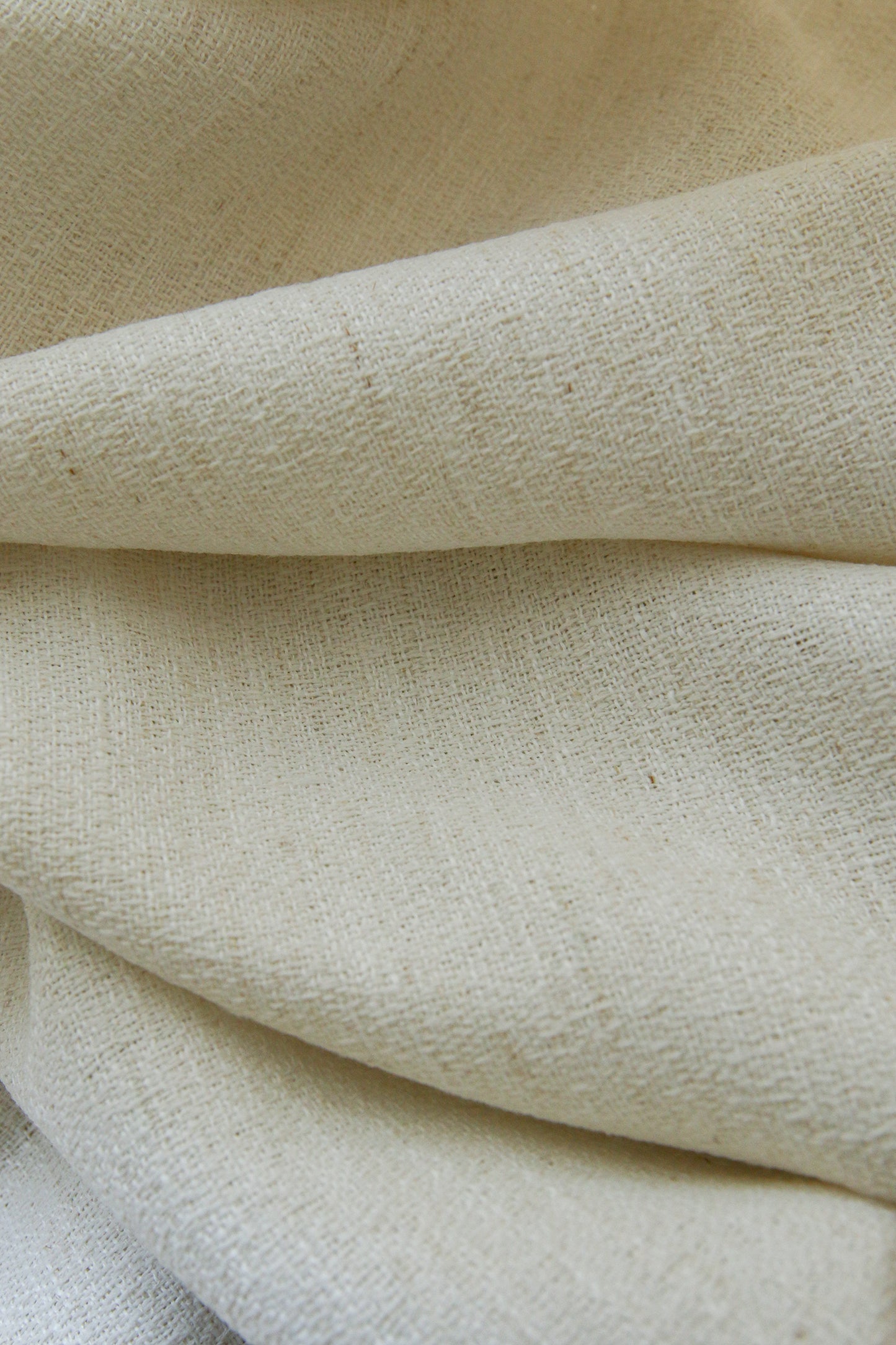 Custom Serenity Linen-Blend Jacquard Light-Filtering Curtains / Drapes | MIFU Decor