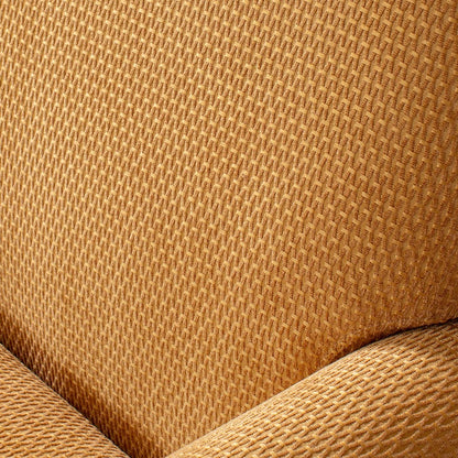 Custom Beth Textured Yellow Jacquard Room Darkening Curtains / Drapes | MIFU Decor