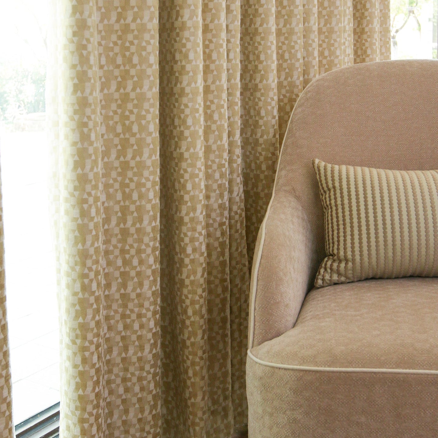 Custom Prism Yarn-Dyed Room Darkening Curtains / Drapes | MIFU Decor