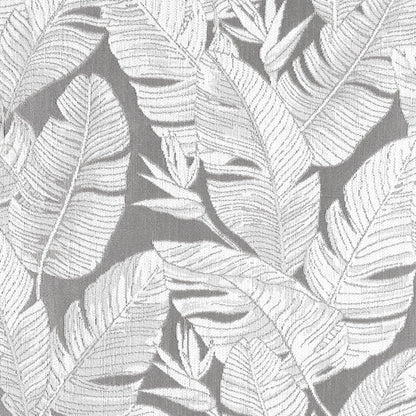 Custom Jungle Floral Jacquard Room Darkening Curtains / Drapes | MIFU Decor