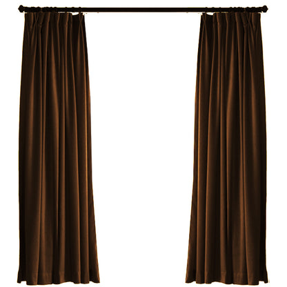 Custom Margaret Velvet Room Darkening Curtains / Drapes | MIFU Decor