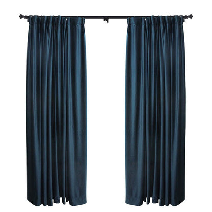 Custom Margaret Velvet Room Darkening Curtains / Drapes | MIFU Decor