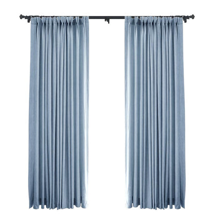 Custom Margaret Velvet Room Darkening Curtains / Drapes | MIFU Decor