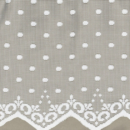 Custom Jacquard Polka Dots Sheer Curtains / Drapes | MIFU Decor