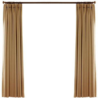 Custom Grace Lustrous Solid Yarn-dyed Curtains / Drapes | MIFU Decor