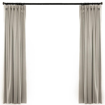 Custom Grace Lustrous Solid Yarn-dyed Curtains / Drapes | MIFU Decor
