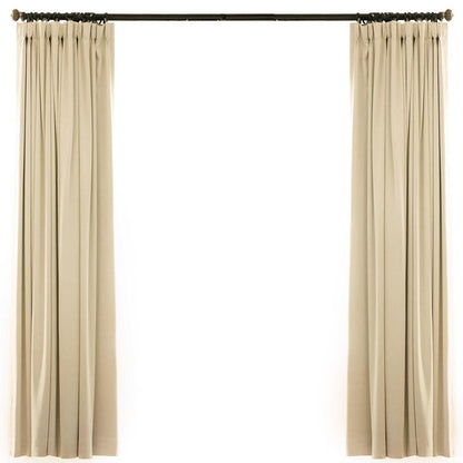 Custom Grace Lustrous Solid Yarn-dyed Curtains / Drapes | MIFU Decor