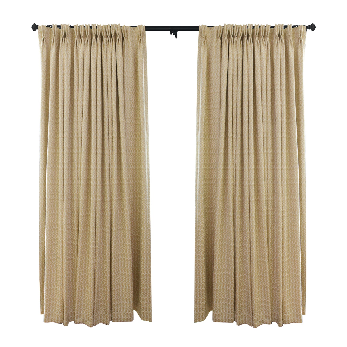 Custom Prism Yarn-Dyed Room Darkening Curtains / Drapes | MIFU Decor