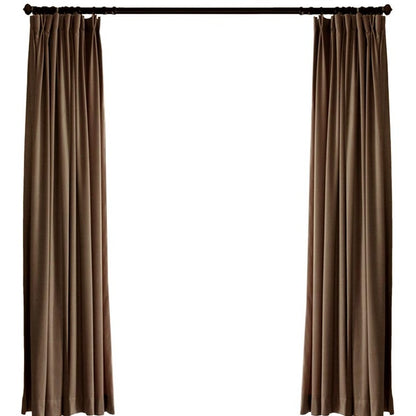 Custom Margaret Velvet Room Darkening Curtains / Drapes | MIFU Decor