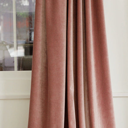 Custom Margaret Velvet Room Darkening Curtains / Drapes | MIFU Decor