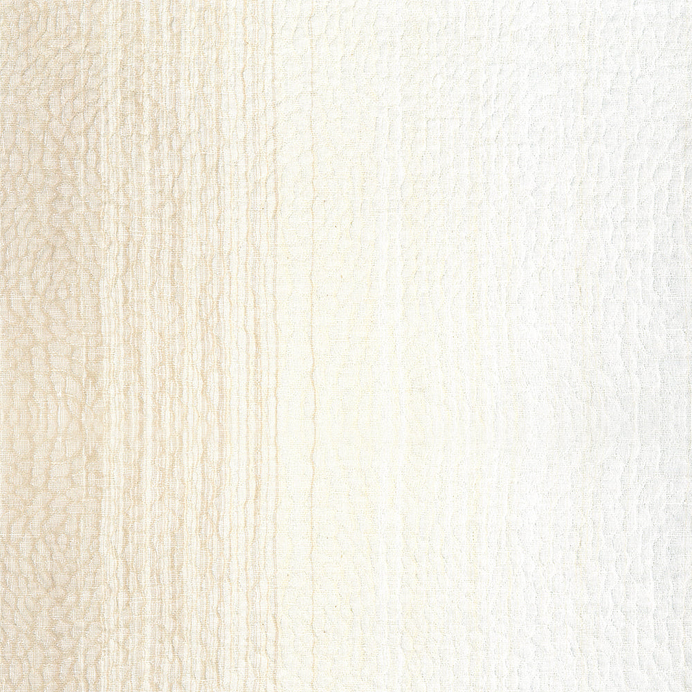 Custom Nile Gradient Crocodile Pattern 100% Organic Cotton-Linen Blend Sheer Curtains / Drapes | MIFU Decor