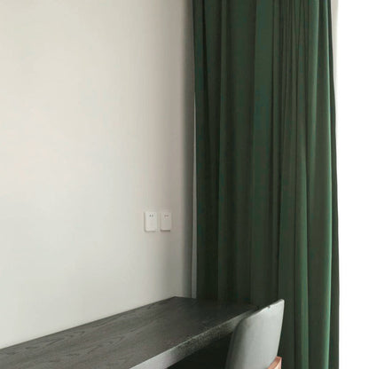 Custom Margaret Velvet Room Darkening Curtains / Drapes | MIFU Decor