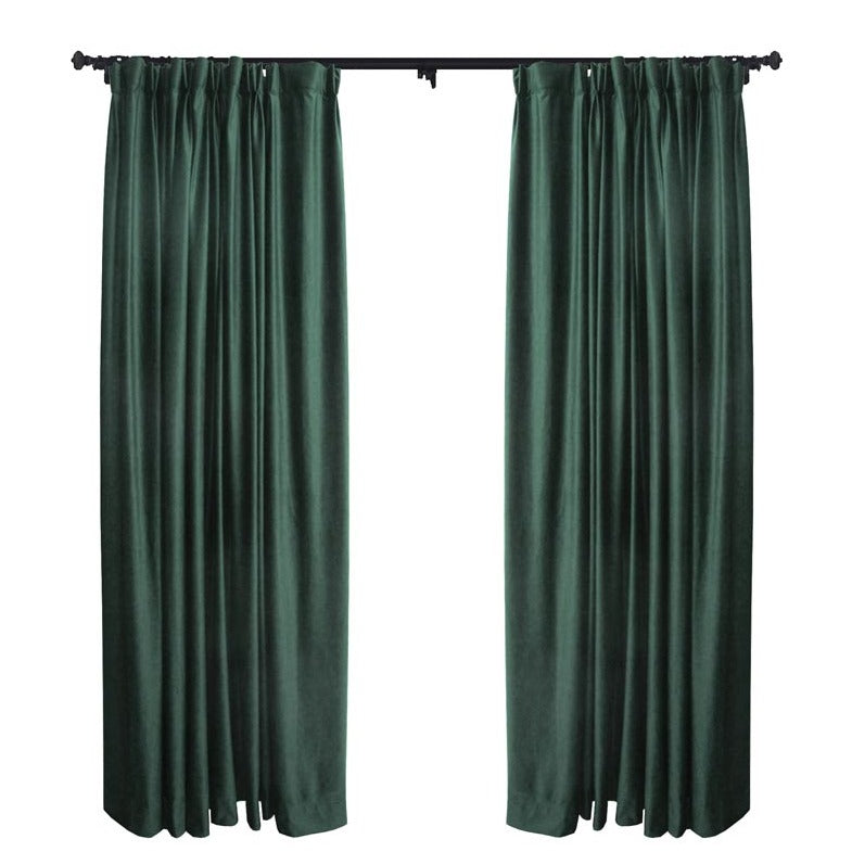 Custom Margaret Velvet Room Darkening Curtains / Drapes | MIFU Decor