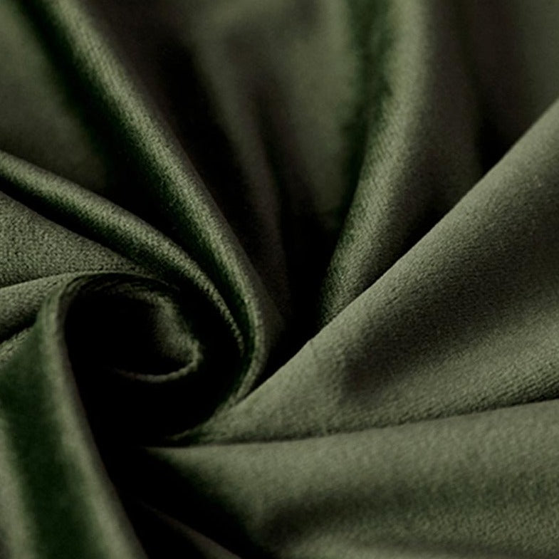 Custom Margaret Velvet Room Darkening Curtains / Drapes | MIFU Decor