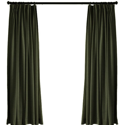 Custom Margaret Velvet Room Darkening Curtains / Drapes | MIFU Decor