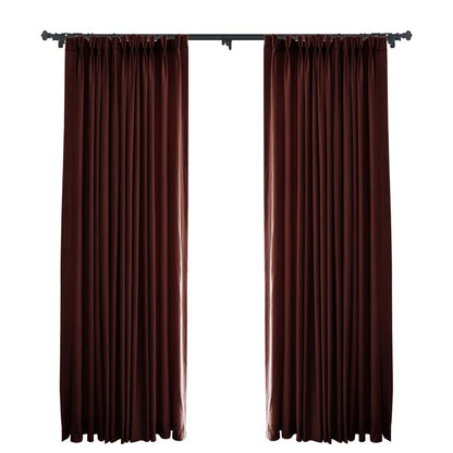 Custom Margaret Velvet Room Darkening Curtains / Drapes | MIFU Decor