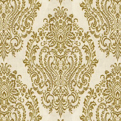 Custom Damask Cotton-Linen Floral Print Curtains / Drapes | MIFU Decor