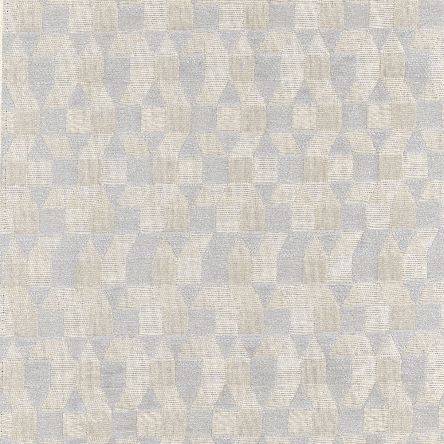 Custom Prism Geometric Jacquard Roman Shades | MIFU Decor