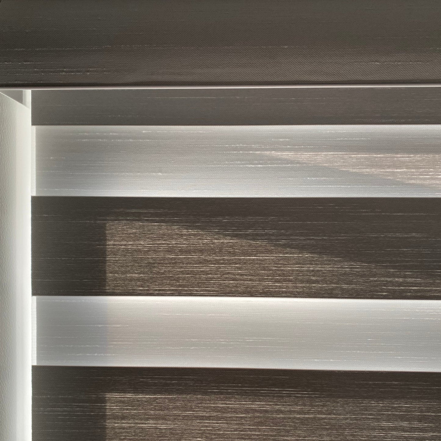 Premium Wool-Textured Room Darkening Zebra Blinds/ Dual Sheer Shades | MIFU Decor