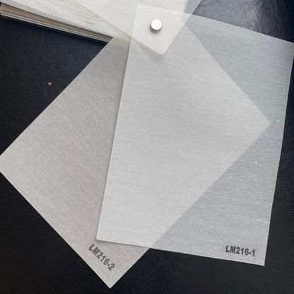 Custom Textured Sheer Light Filtering Roman Shades | MIFU Decor