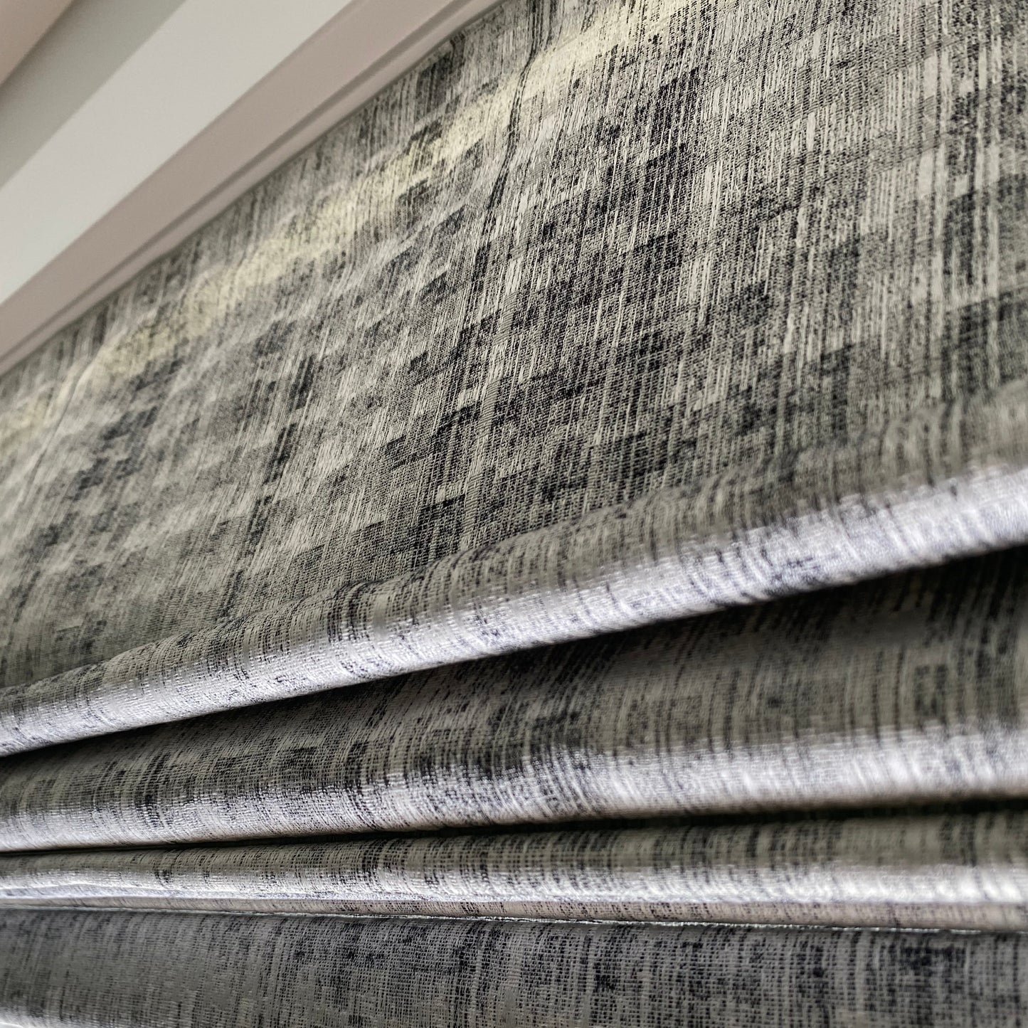 Custom Premium Textured Room Darkening Roman Shades | MIFU Decor
