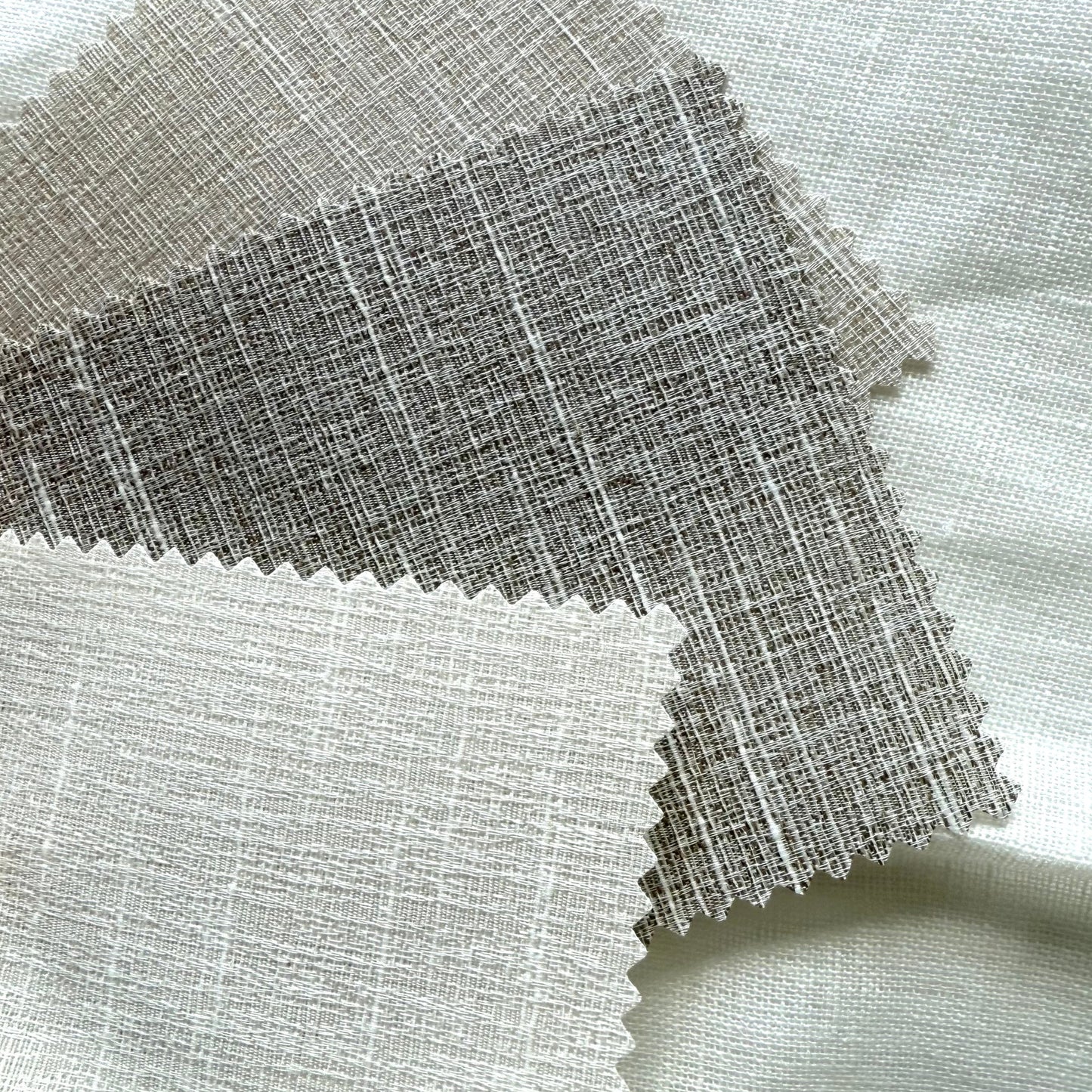 Designer Textured Light Filtering Roller Shades / Blinds | MIFU Decor