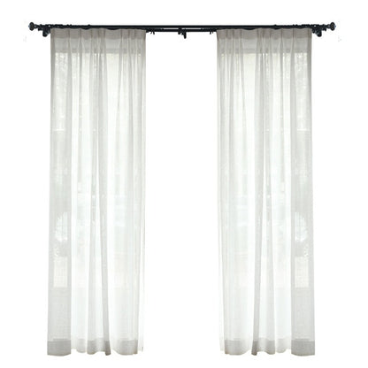 Custom Èze 100% Organic Linen Sheer Curtains / Drapes | MIFU Decor