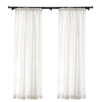 Custom Vienna Solid Sheer Curtains / Drapes | MIFU Decor