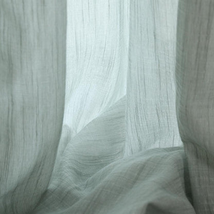 Custom Walden Double Gauze Yarn-dyed Sheer Curtains / Drapes | MIFU Decor