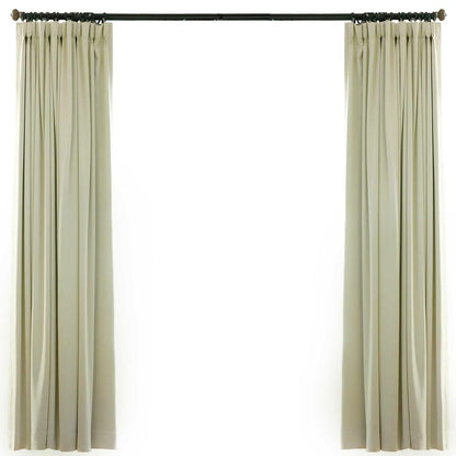 Custom Grace Lustrous Solid Yarn-dyed Curtains / Drapes | MIFU Decor