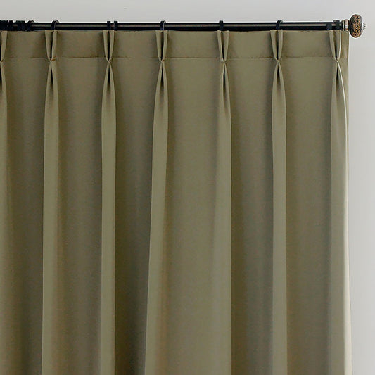 Custom Grace Lustrous Solid Yarn-dyed Curtains / Drapes | MIFU Decor