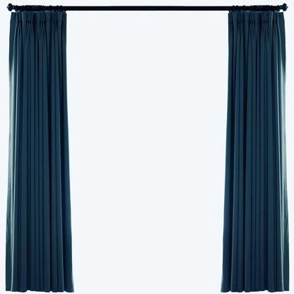 Custom Grace Lustrous Solid Yarn-dyed Curtains / Drapes | MIFU Decor