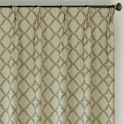 Custom Peace Double-Sided Jacquard Room Darkening Curtains / Drapes | MIFU Decor