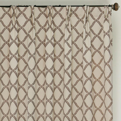 Custom Peace Double-Sided Jacquard Room Darkening Curtains / Drapes | MIFU Decor
