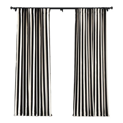 Custom Zebra Black & White Striped Curtains / Drapes | MIFU Decor