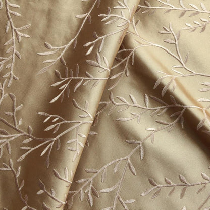 Custom Rosalind Luxurious Silky Chinoiserie Embroidered Curtains / Drapes | MIFU Decor