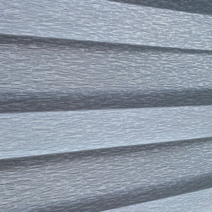 Custom Premium Textured Light Filtering Zebra Blinds / Dual Sheer Shades | MIFU Decor